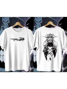 2026 Solo Level Arise Extra Large Japanese Women's Men's Y2K Sleeve Street Clothing Streetwear Hip Hop Top T-shirt New Style