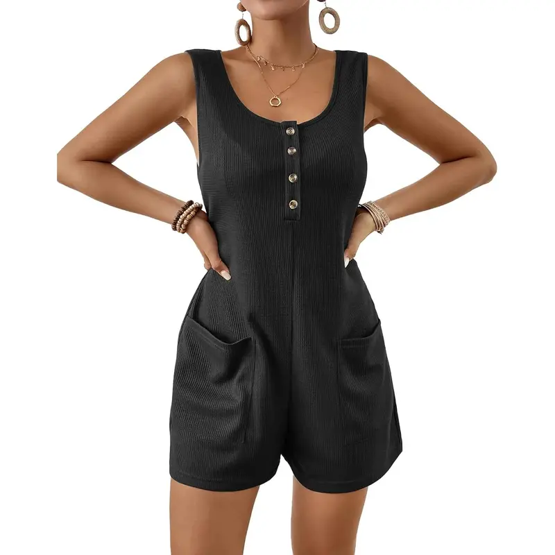 Short Rompers for Women Summer Casual Jumper Shorts Short Rompers for Women Summer Casual Jumper Shorts