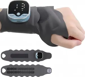 Cordless Wrist Heating Pad, Adjustable 3 Heat Levels Hand & Wrist Tendon Massager, Wearable Hand Heating Pad, Portable Electric Heat Wrap ,Gift for Family Friends Parents