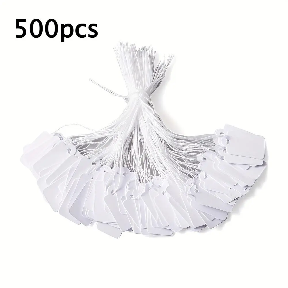 Rectangular jewelry price tag / Product price sign Labels For Printer