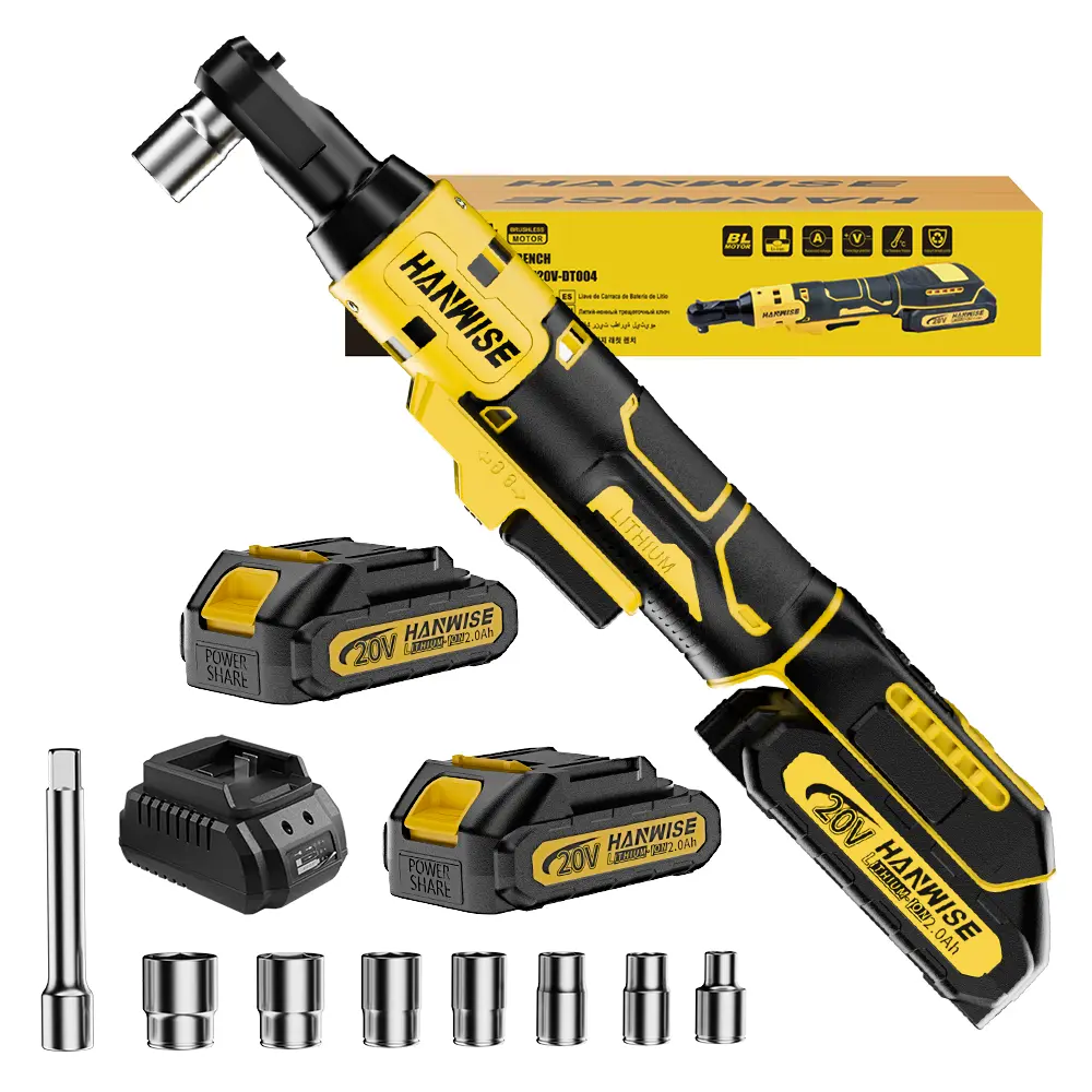 3/8" Cordless Ratchet Wrench Set | Variable Speed Electric Wrench with Battery & Sockets | Auto Repair & Home Maintenance Tool | Perfect Gift for Men