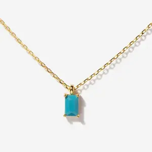 Birthstone Turquoise Necklace - December