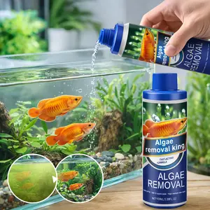 Aquarium Water Cleaner – Algae Remover & Fish Tank Clarifier, Removes Green Algae, Safe for Fish, Daily Tank Maintenance Solution