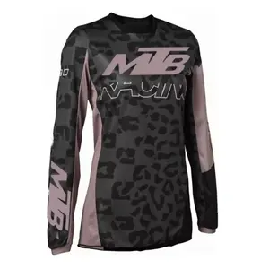 Women cycling jersey offroad shirt Bicycle clothing  bike shirt enduro motocross MTB jersey offroad downhill Jersey