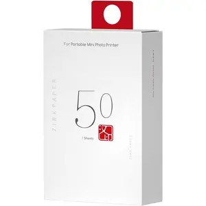 2X3 Photo Paper (50 Sheets) for  MT53 Mini Photo Printer - Sticky-  Photo Paper, Compatible with iDPRT ZP200 Portable Printer