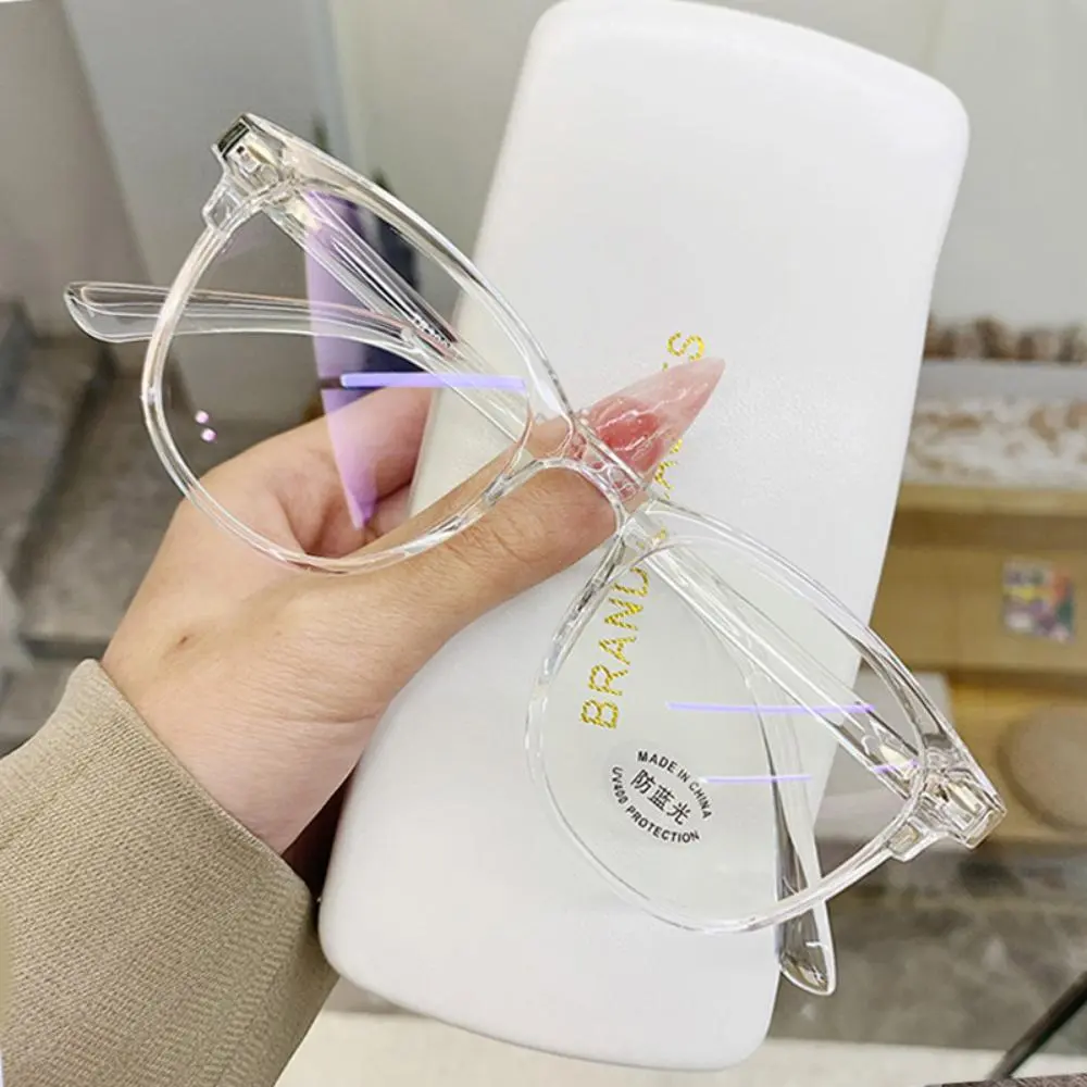 Black Rectangular Eyeglasses for Nearsighted Correction, Unisex Frame with Transparent Lenses, Diopter Range -1.0 to -6.0, Myopic Correction, Rectangular Frame, Unisex Fit, Full Rim, Daily Use