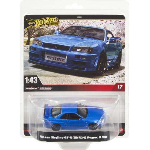 Mattel - Hot Wheels Premium 1:43 6-Piece F Assortment  [COLLECTIBLES] Ships IN OWN Container , Toy Car, Assortment