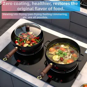 Large Capacity Cast Iron Wok Nonstick Pan for Home Cooking Gas Stove & Induction Compatible Zhangqiu Style Cookware