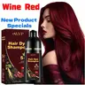 ALVP 2026 5-in-1 Plant-Based No Bleach Hair Color Shampoo - Gentle Ginseng Conditioning, Ammonia-Free Vegan Haircare, Coloring & Caring in 1 for Gray Hair, 400ML (Wine Red, Blonde, Chestnut Brown, Natural Black) Adult Gift (Beauty & Personal Care)