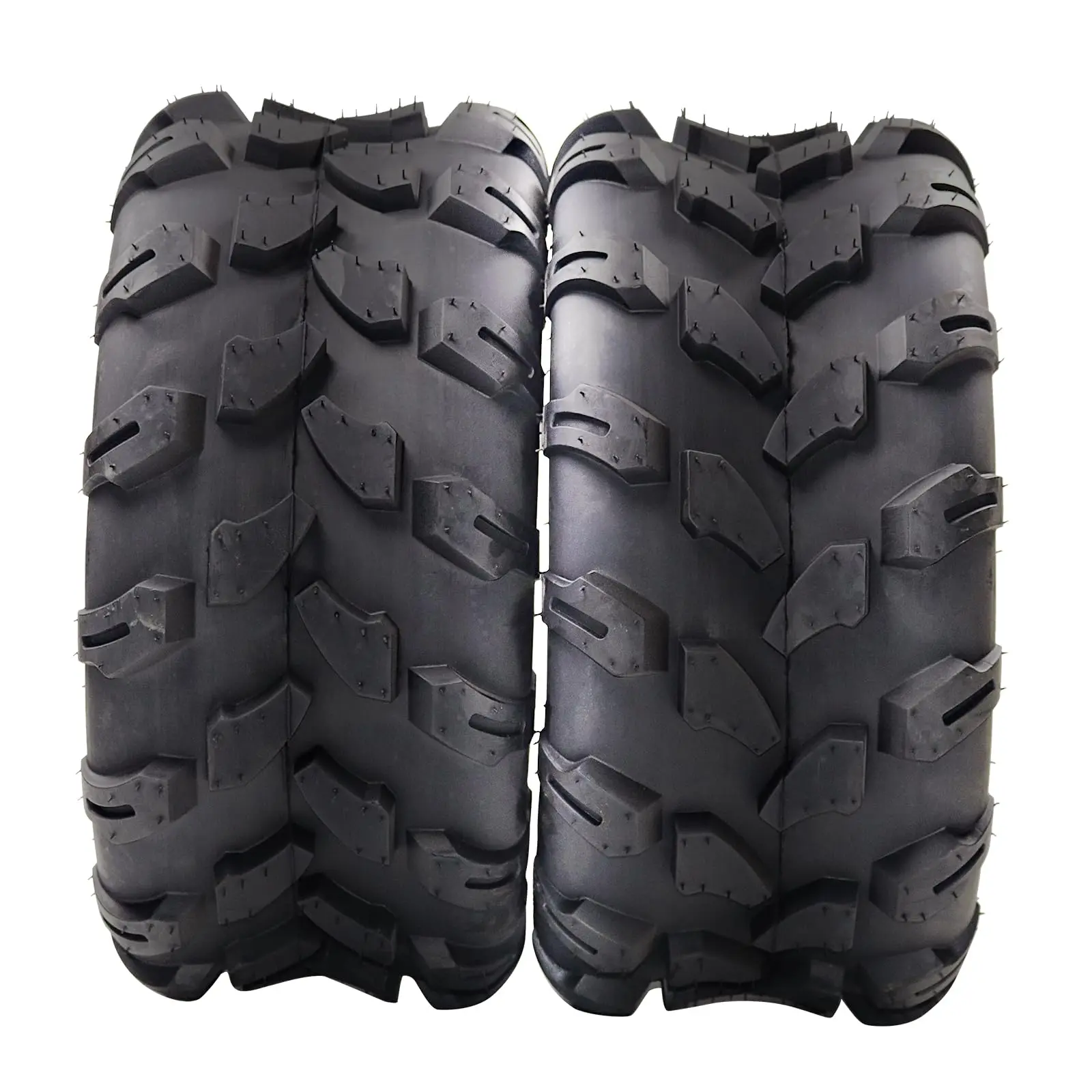 GARVEE 18x9.5-8 ATV Tire Pack of 2, Tubeless 4-Ply Durable All-Surface Tires for Sport ATV, UTV & Go Karts with Superior Traction and Smooth Ride, Ideal for Off-Road, Trail, Rock, and Desert Adventures