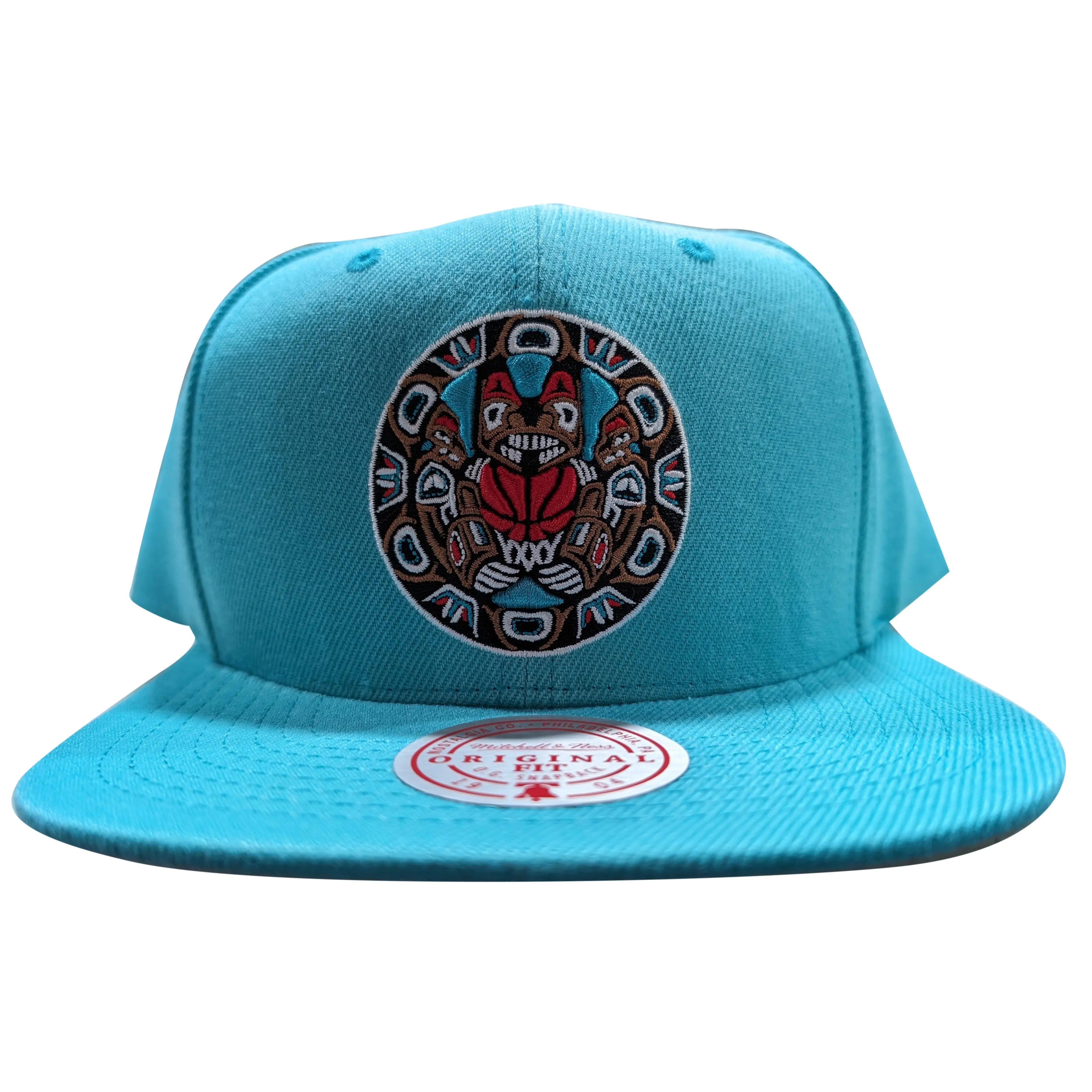 Mitchell & Ness Teal NBA Vancouver Grizzlies HWC Core Basic Snapback