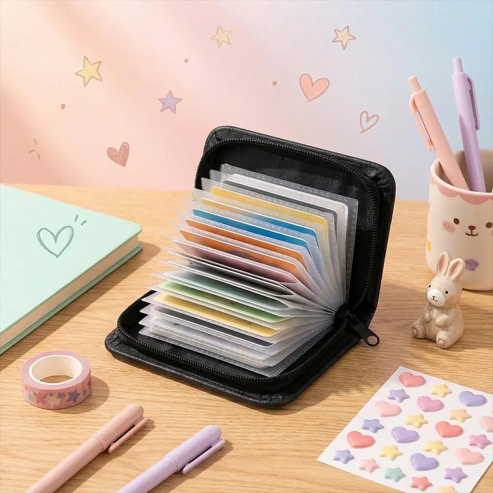 Mini Card Binder One Pocket for 40 Cards, Super Lightweight Tcg Mtg Sports  Game Card Album, Gift for Boys and Girls - TikTok Shop