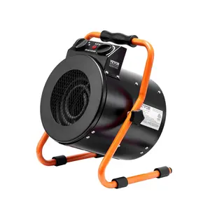 Spring new arrivals Greenhouse Heater with Thermostat, 1500W Fast Heating with Overheat Protection, 2-Speed Setting Small Grow Tent Heater, Electric Portable Heater Fan for Green House, Flower Room, Workplace