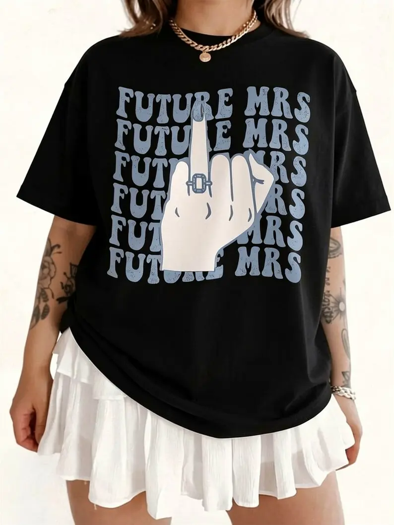 Funny Future Mrs Shirt, Retro Bachelorette Bride Shirt, Custom Bridal Shirt, Bride to be Shirt, Wedding Gift for BFF, Bachelorette Party Gift for Bride, Gift for Her