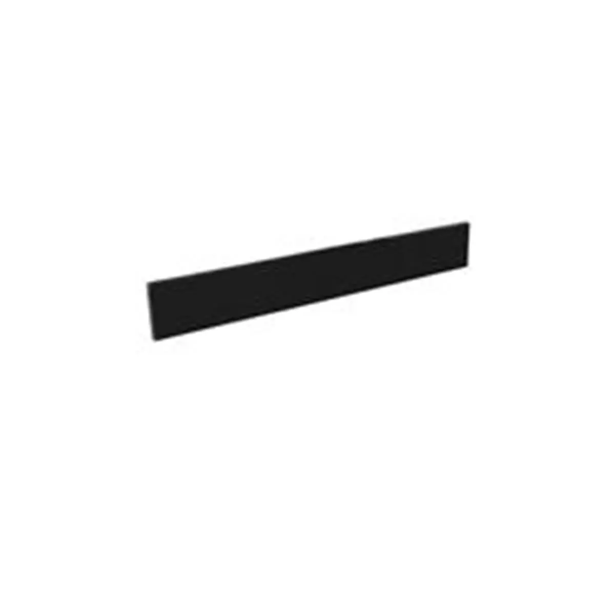 Bellaterra Home Granite Bathroom Sink Sidesplash - 21 in. (Below 25 in.), Black, 4 in. Depth, Waterproof, Gloss Finish, Polished Edges, Easy to Install, Modern Bathroom Fixture Accessories