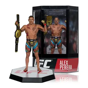 UFC 7 Inch Gold Label Posed Figure | Alex Pereira
