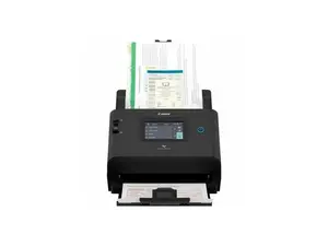 Canon imageFORMULA DR-S350NW Large Format Sheetfed Scanner - 600 dpi Optical - 24-bit Color - 8-bit Grayscale - 50 ppm (Mono) - 50 ppm (Color) - Color Scan - Duplex Scanning - Plain Paper, Paper Docum