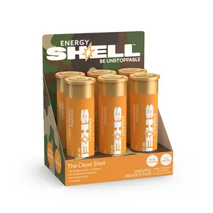 Energy Shell Pineapple Orange 6-pack