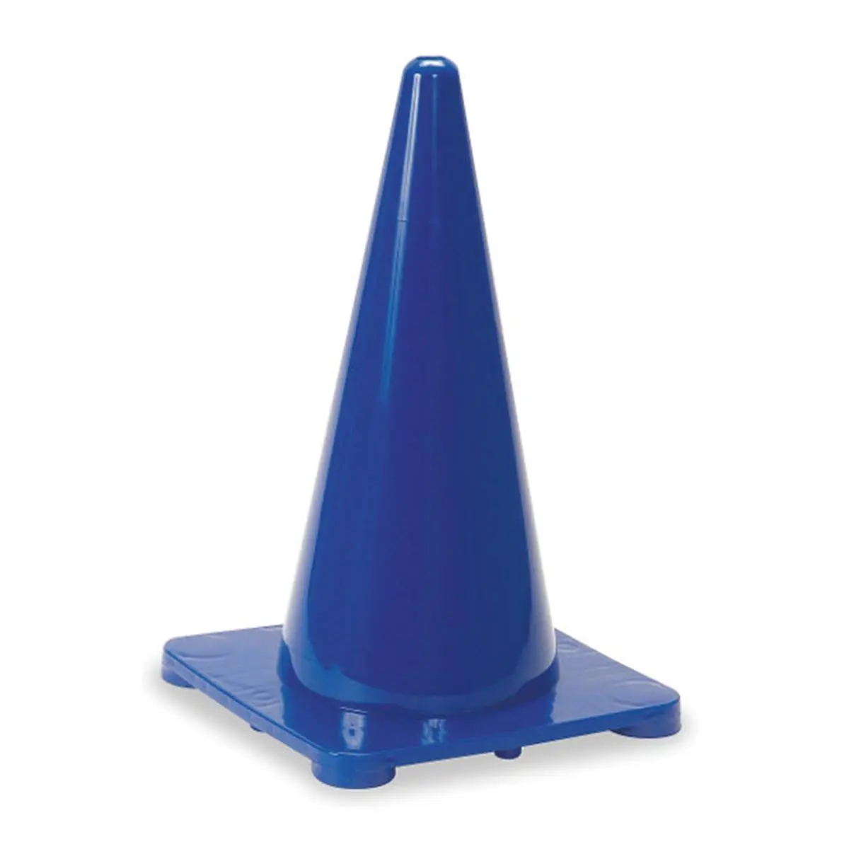 Everrich Plastic Cones - 15 in. Height, Blue, Sports Training Aid for Sports Collectibles Accessories
