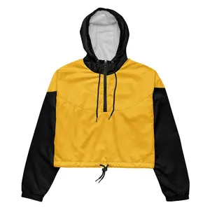 Women's Lightweight Windbreaker with Adjustable Drawcords and Breathable Mesh Lining