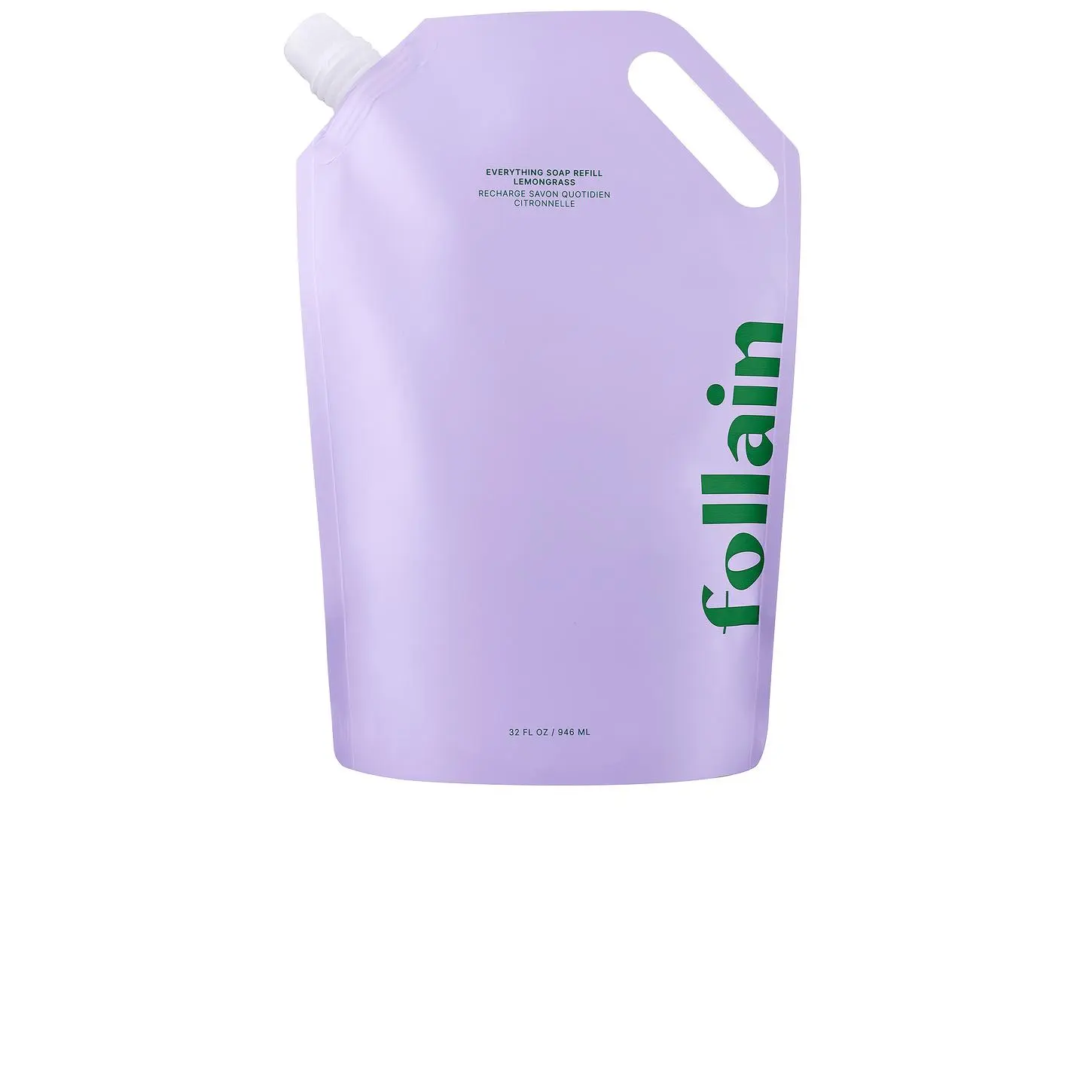 Follain Everything Soap Refill Pouch in Lemongrass