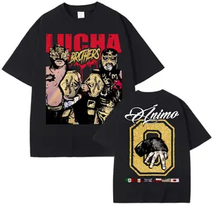 Lucha Brothers Penta El Zero Miedo Rey Fenix T-Shirt, Pentagón Jr Wres.tling Tee, Sports Shirt, W.WE, Workout Tshirt, Gift for Him Streetwear Print