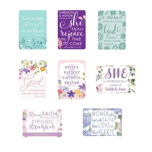 2 1/2" x 3 1/2" Bulk 144 Pc. Mini Women of Faith Prayer Cards