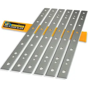 Planer Blades for DW735 7352 735X Thickness Planers with 13 Inch HSS edge 2 Set (6 pcs)