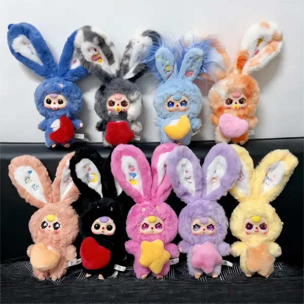 Baby Three Bunny Lily Town Series V3 Plush Blind Box - Cute Rabbit