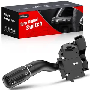 Nilight Multifunction Combination Turn Signal & Windshield Wiper Lever Switch, Car Accessories, Auto Parts Accessories Compatible with 2010-2014 Ford Mustang, Father's Day Gift