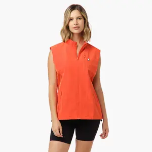 Women's Performance Vest — Tangerine