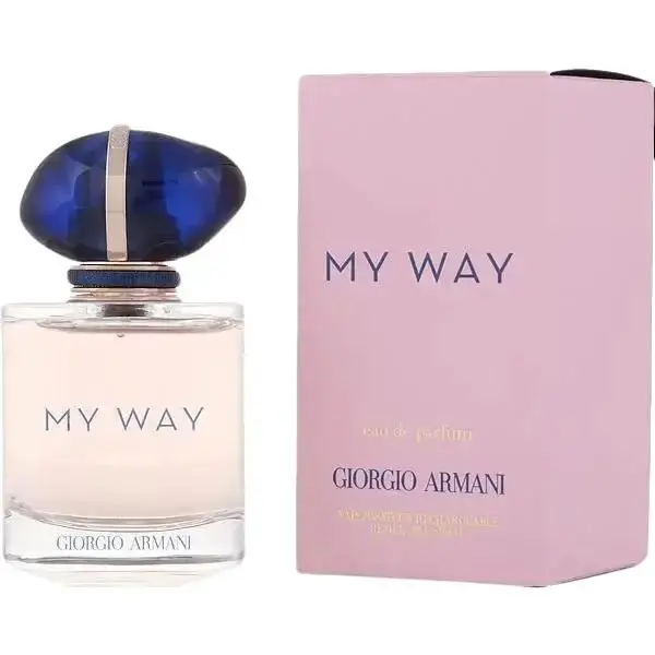 Armani My Way Floral for Women Eau de Parfum Spray Rechargeable Refillable, 1.7 Ounce