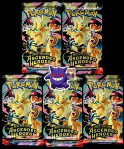 Ascended Heroes 5 Booster Packs
