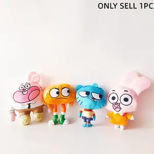 The Amazing World of Gumball Plush Toy, Gumball Darwin Anais Cartoon Comedy, Unisex Soft Stuffed Animal Gift for Kids, Birthday & Festival Present