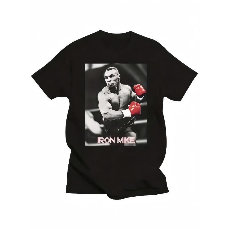 Vintage Mike Tyson "Iron Mike" Boxing Legend Graphic T-Shirt | Heavyweight Champion Retro Streetwear Casual Tee