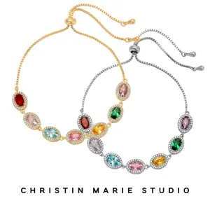 Aura Multi Gem Bracelet