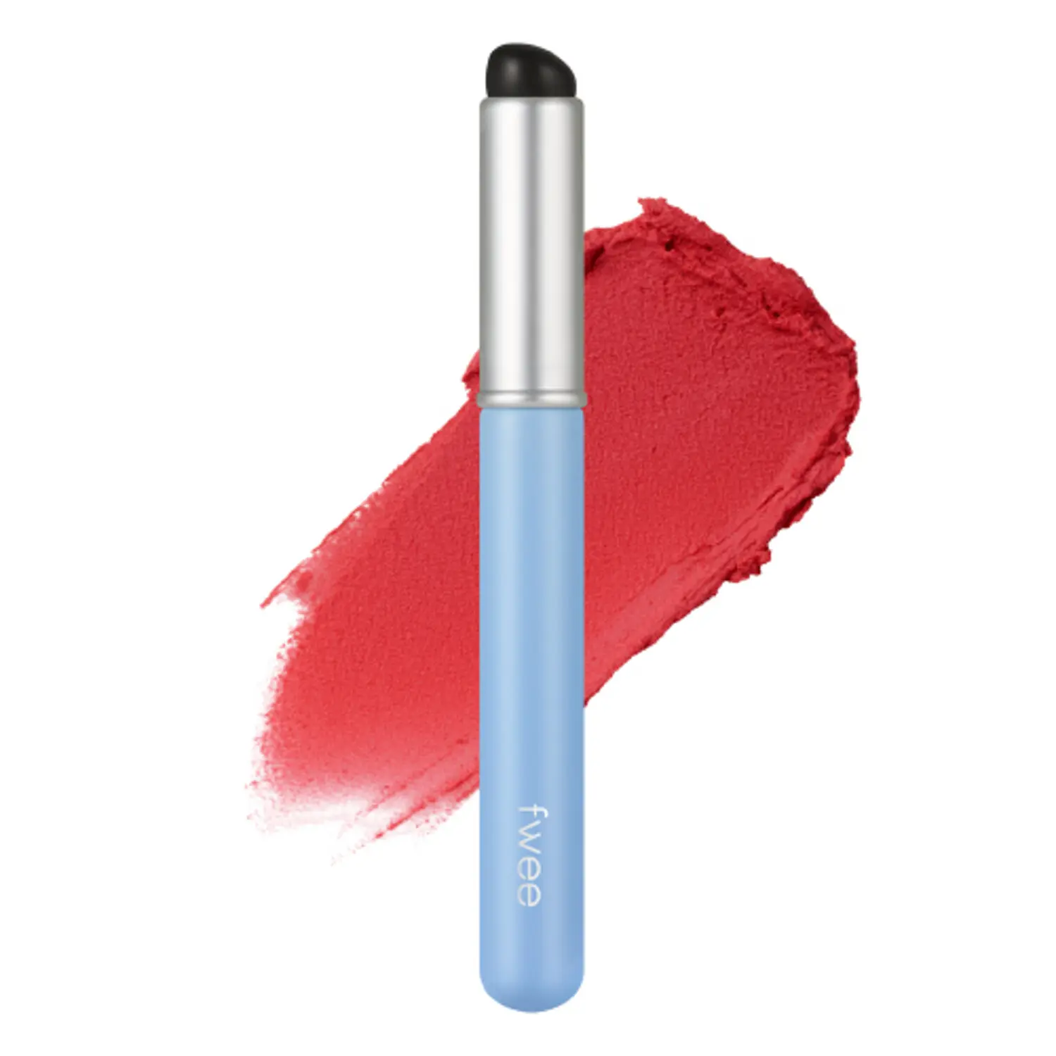 [Official Fwee Partner] Finger like Silicone Lip Brush (Silicon), Portable Lip Brush, Soft Silicone Tip, Precise Lip Application Makeup Tool Cosmetic