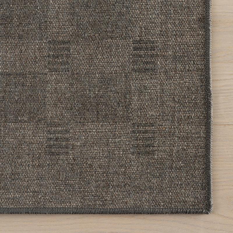 Nate Berkus Walker Modern Checkered Washable Area Rug