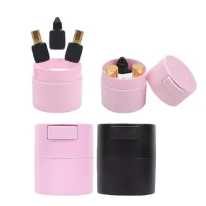 1pc Press-Type Lash Glue Storage Case, Plastic Makeup Adhesive Organizer for Eyelash Extension Tools, Lightweight with Seal Design Cosmetic Container, Easy Use Glue Holder