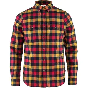 Fjallraven Men's Skog Shirt In True Red
