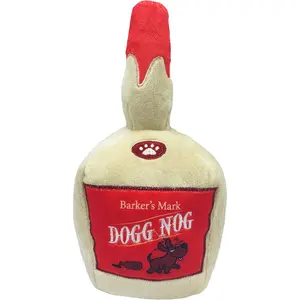 Huxley & Kent for Dogs | Dogg Nog (Large) | Christmas Holiday Funny Dog Toy | P