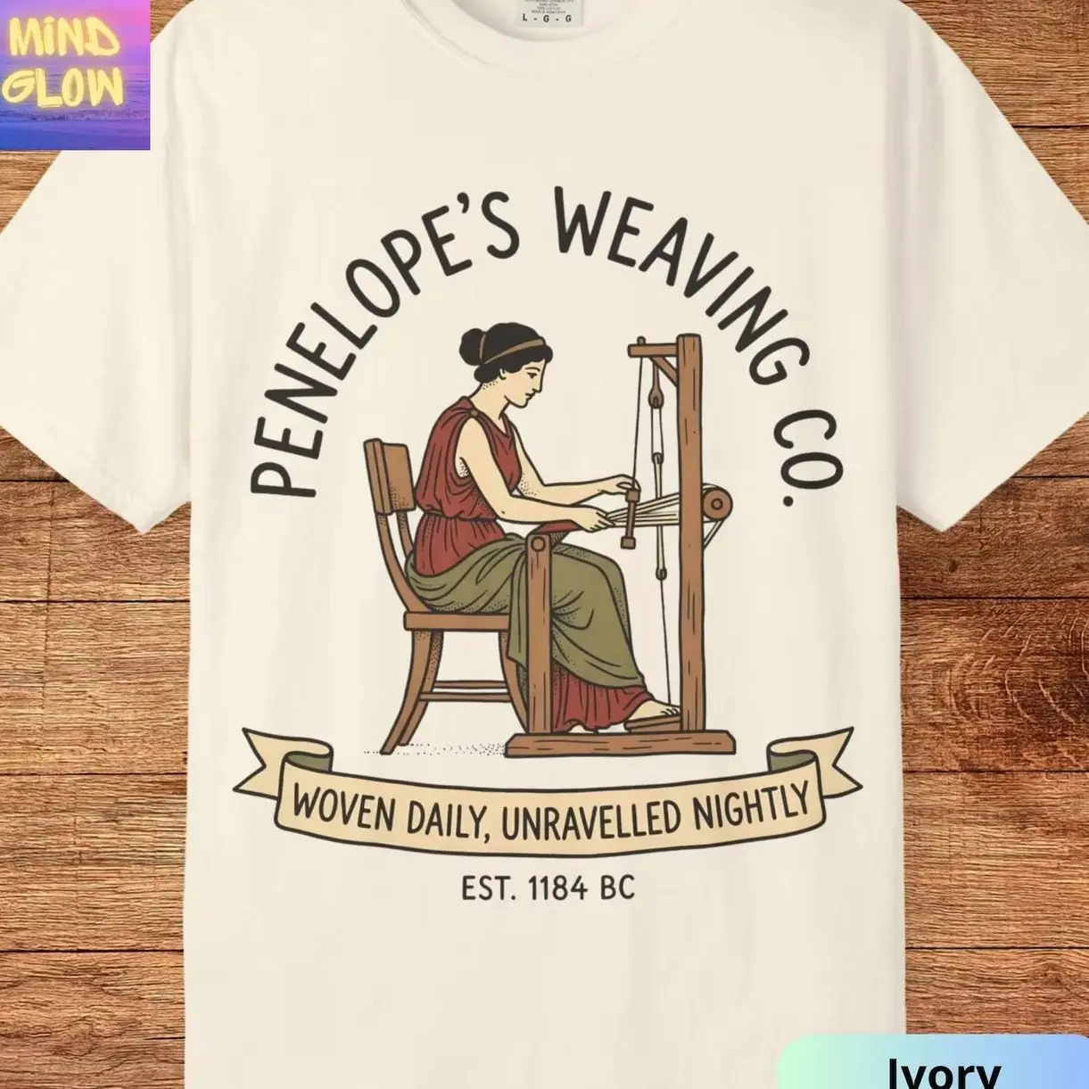 Penelope The Odyssey T-shirt Gift, Epic Musical Inspired, Greek Mythology Tee, Funny Weaving Shirt, Book Lover Tee, Dark Academia Gift