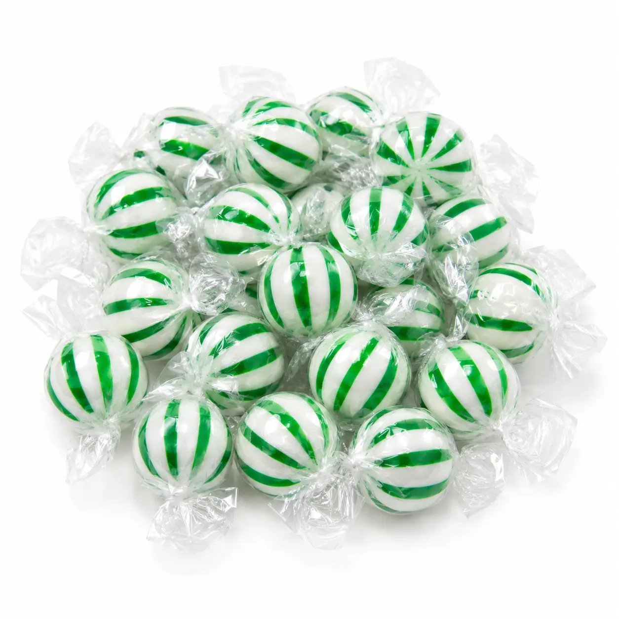 Colombina USA Jumbo Spearmint Balls Hard Candies, Colombina S.A. Gumball Boiled Sweets, 120-Piece Snacks for All Ages, Gumball Boiled & Hard Sweets