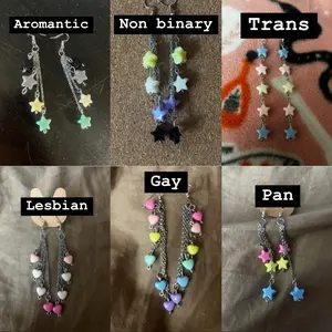 Pride flag earrings Pride flag earrings