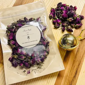 100% Natural Dried Rose Buds-Bulk Use For Herbal Applications, Sachets, Home Fragrance-Food Grade