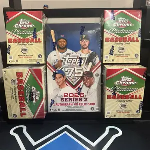 Topps BREAK #96   -PYT - 1x 2026 Topps Series 2 Hobby Box 4x 2025 Topps platinum  chrome  blasters