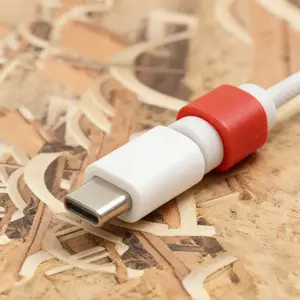 Candy Colored Mobile Phone Computer Data Cable Protection Case, Headphone Charging Cable Protector