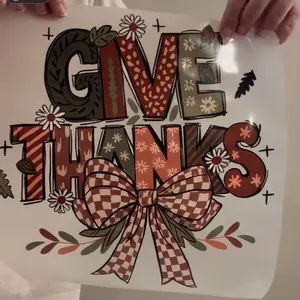DTF Build-A-Tee (Fall/Thanksgiving Design)