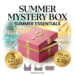 [VRCOMFY] Summer Essentials Bundle: 3-Pack Women's Wireless Comfort Bras - Seasonal Multi-Piece Value Set