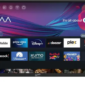 Supersonic SC-3226SDVD 32 Inch LED HDTV with DVD Player, 3X HDMI, 1080p, WiFi, USB, Multi Language OSD, DC Car Cord Included, ATSC & NTSC System